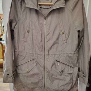 MK Boutique Women's Taupe Utility Jacket